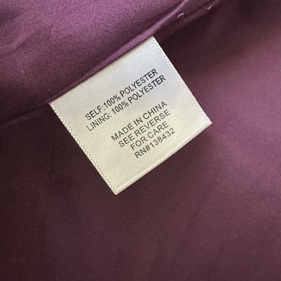 MODCLOTH Blazer Jacket Blue Red Floral Lined Brocade Office Preppy 90s - Picture 10 of 13